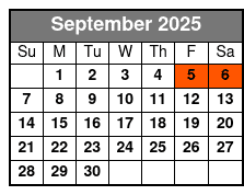 The Murder Tour and Pub Crawl September Schedule