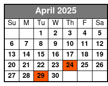 What Says Virginia: A Question of Independence. April Schedule