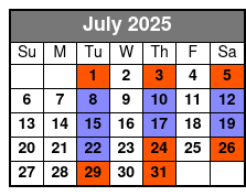 What Says Virginia: A Question of Independence. July Schedule