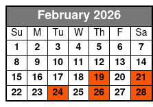What Says Virginia: A Question of Independence. February Schedule
