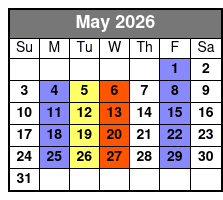 Jamestown Sightseeing Cruise May Schedule