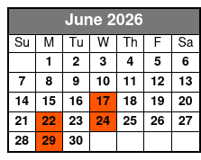 Powhatan Wild Wildlife Airboat Tour June Schedule