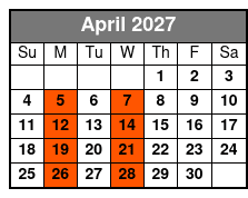 Powhatan Wild Wildlife Airboat Tour April Schedule