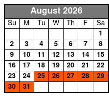 Colonial Williamsburg 3 Day Pass August Schedule