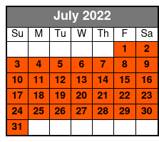 American Revolution Museum at Yorktown July Schedule