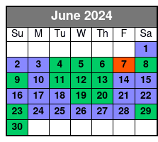 Williamsburg Ghost Tour June Schedule