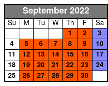 Virginia Musical Museum September Schedule