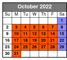 Virginia Musical Museum October Schedule