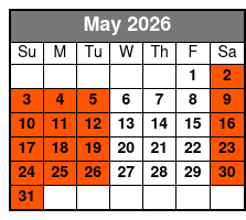 Colonial History Tour in Williamsburg Virginia May Schedule