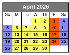 Clear Canoeing at Silver Springs April Schedule