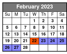 Central Florida Kayak and Paddle Board Rentals on the Dora Canal February Schedule