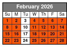 Central Florida Kayak and Paddle Board Rentals on the Dora Canal February Schedule
