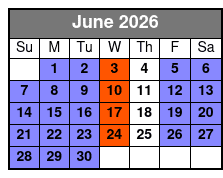 Central Florida Kayak and Paddle Board Rentals on the Dora Canal June Schedule