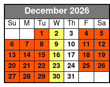 Central Florida Kayak and Paddle Board Rentals on the Dora Canal December Schedule