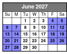 Central Florida 4 Hr Paddle Board Rental June Schedule