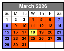 At Odds With The Gods 90 Minute Escape Room March Schedule