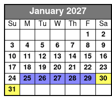 At Odds With The Gods 90 Minute Escape Room January Schedule