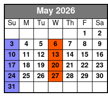 High Top Sneakers May Schedule