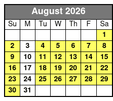 Glass Bottom Kayak Guided Tour in Silver Springs August Schedule