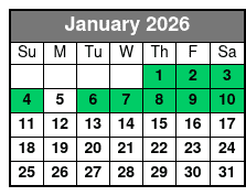 Glass Bottom Kayak Guided Tour in Silver Springs January Schedule