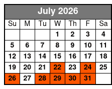 Double Kayak *See Weight Limit July Schedule