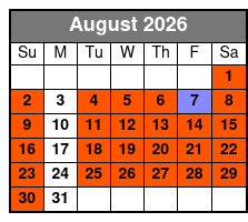 Double Kayak *See Weight Limit August Schedule
