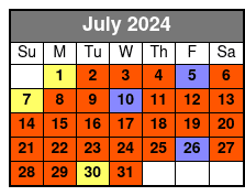 Smart Start Kayaking Course July Schedule