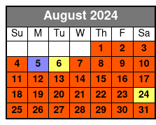 Smart Start Kayaking Course August Schedule