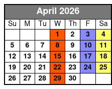 Ultimate Pro-Wrestling Group Activity: Real Wrestling Experience April Schedule