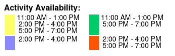 Ultimate Pro-Wrestling Group Activity: Real Wrestling Experience Color Key