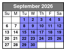 E-Bike Rental - 2 Hour Rental in Historic Downtown Sanford September Schedule