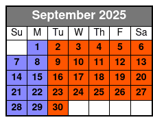 2-Hour Bike Rental in Historic Downtown Sanford September Schedule