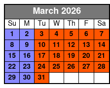 2-Hour Bike Rental in Historic Downtown Sanford March Schedule