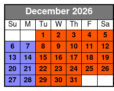 2-Hour Bike Rental in Historic Downtown Sanford December Schedule