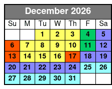 SeaWorld Orlando FL December Schedule