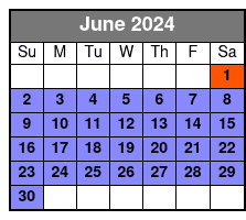 Awa Kayak Tours June Schedule