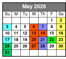 St. Johns Rivership Orlando Lunch and Dinner Cruises May Schedule