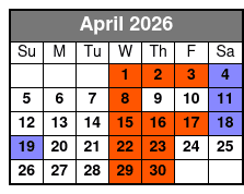 St. Johns Rivership Orlando 2 1/2 - 3 Hour Dinner Cruise (Dinner Included) April Schedule