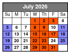 St. Johns Rivership Orlando 2 1/2 - 3 Hour Dinner Cruise (Dinner Included) July Schedule