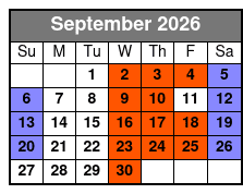 St. Johns Rivership Orlando 2 1/2 - 3 Hour Dinner Cruise (Dinner Included) September Schedule