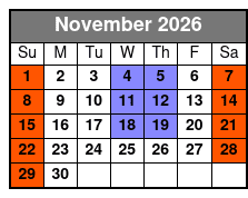 St. Johns Rivership Orlando 2 1/2 - 3 Hour Dinner Cruise (Dinner Included) November Schedule