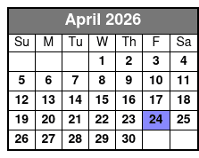 St. Johns Rivership Orlando 2 Hour Sip and Sail Dinner Cruise (Dinner Included) April Schedule