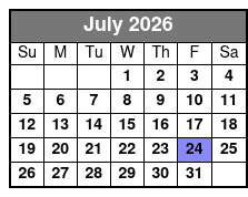 St. Johns Rivership Orlando 2 Hour Sip and Sail Dinner Cruise (Dinner Included) July Schedule