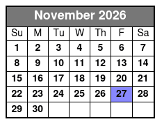 St. Johns Rivership Orlando 2 Hour Sip and Sail Dinner Cruise (Dinner Included) November Schedule