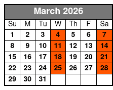 Daytona Beach Day Small Group with Hotel Pick Ups March Schedule