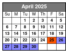 Orlando Family Explorer: Downtown Wonders April Schedule