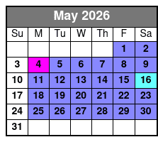 2hr Historical Wildlife Tour May Schedule