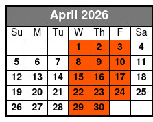 Paddle and Brew Adventure in Central Florida April Schedule