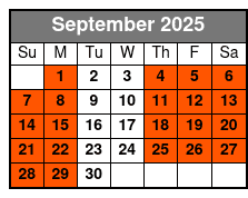Central Florida Adventure Park - Authentic Dude Ranch Experience September Schedule