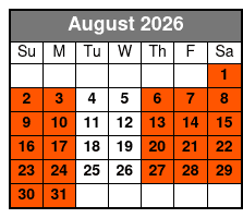 Central Florida Adventure Park - Authentic Dude Ranch Experience August Schedule